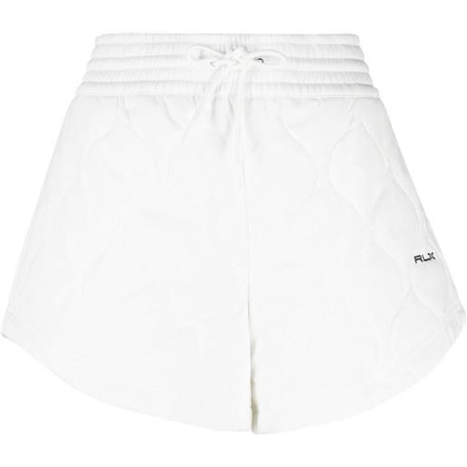 Polo Ralph Lauren shorts con coulisse trapuntati - bianco