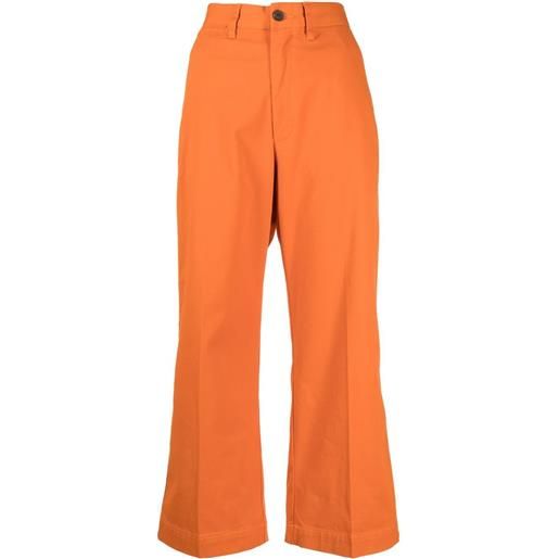 Polo Ralph Lauren chino crop a gamba ampia - arancione