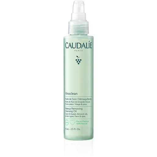 Caudalie vinoclean olio struccante mini 75 ml