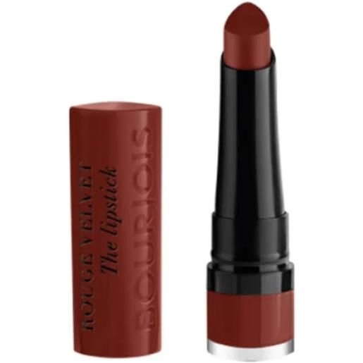 Bourjois rouge velvet the lipstick - 38 eclair de choc