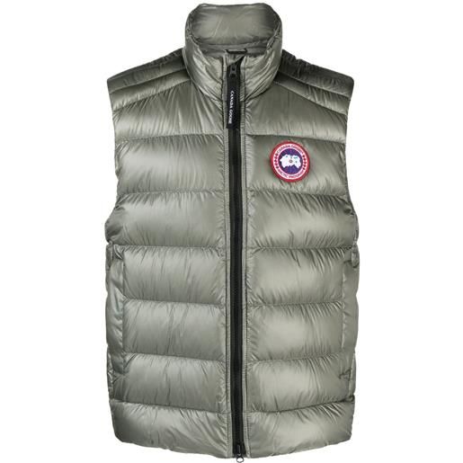 Canada Goose gilet crofton smanicato - verde