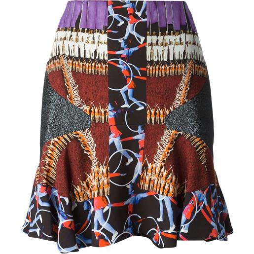 Peter Pilotto 'ceremony' print skirt - multicolore