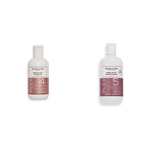 Revolution Haircare London, plex shampoo & conditioner set, for all hair types, 2x 250ml