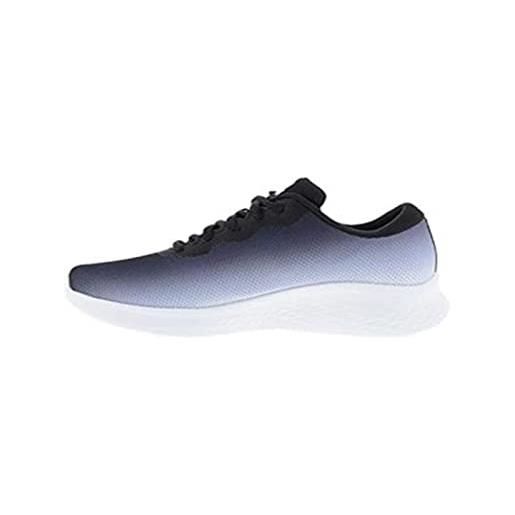Skechers 149995 bkw, sneaker donna, nero bianco mesh trim, 36 eu