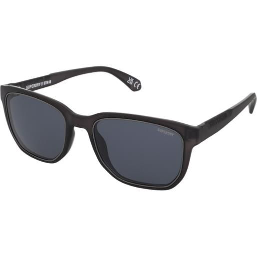 Superdry sds 5003 108 | occhiali da sole graduati o non graduati | prova online | unisex | plastica | quadrati | nero, rutenio | adrialenti