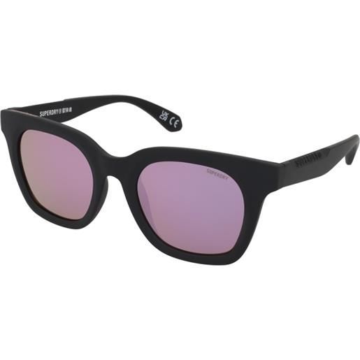 Superdry sds 5008 104 | occhiali da sole graduati o non graduati | plastica | quadrati | nero | adrialenti