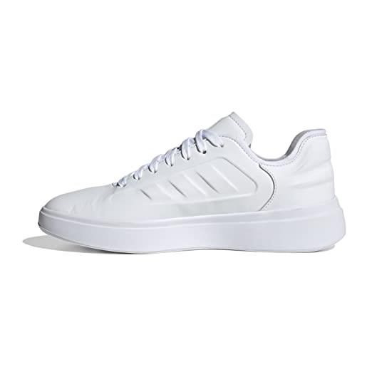 Adidas zntasy, sneaker donna, chalk white/chalk white/halo blush, 40 eu