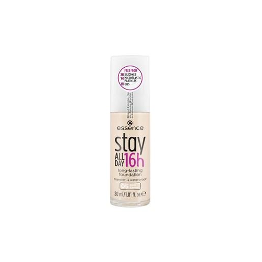Essence trucco del viso make-up stay all day16 h long-lasting foundation no. 09.5 soft buff