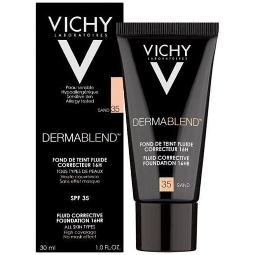 Vichy dermablend fondotinta correttore colore 35 sand 30ml