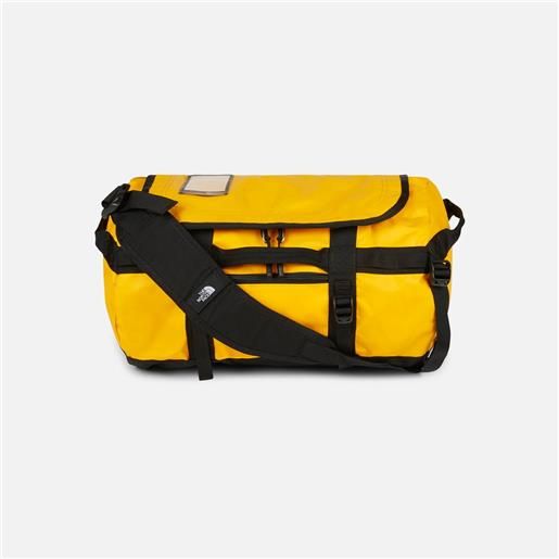 The North Face base camp duffel extra small summit gold/tnf black unisex