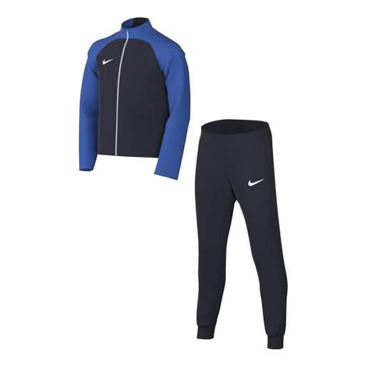 Nike unisex kids tracksuit lk nk df acdpr trk suit k, obsidian/obsidian/royal blue/white, dj3363-451, s