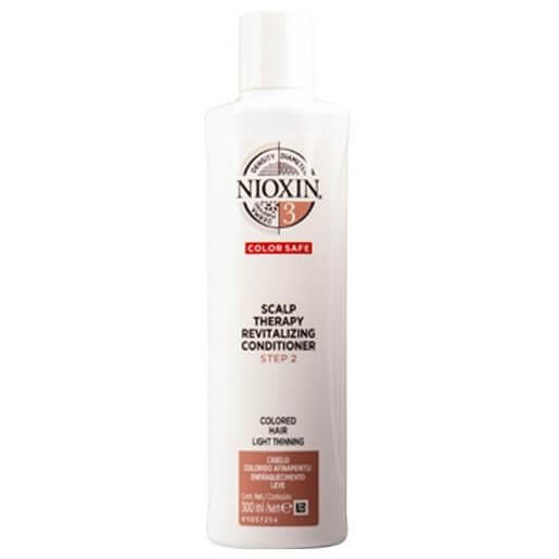 Nioxin rivitalizzante di cuoio capelluto per capelli fini colorati leggermente diradati 3d system 3 color safe (scalp therapy revitalizing conditioner) 1000 ml