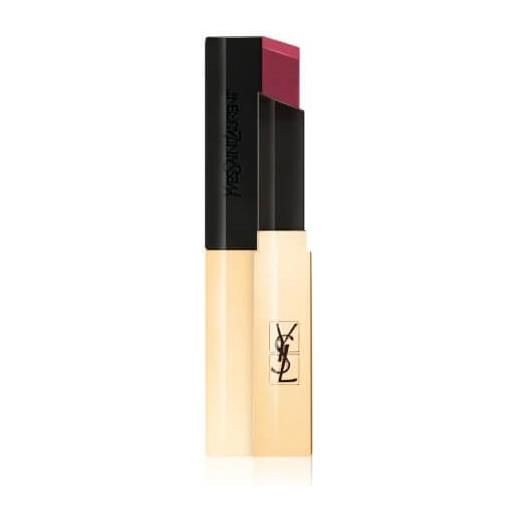 Yves Saint Laurent rossetto opaco sottile con effetto pelle rouge pur couture the slim 2,2 g 23 mystery red