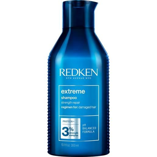 Redken shampoo rinforzante per capelli secchi e danneggiati extreme (fortifier shampoo for distressed hair) 300 ml - new packaging