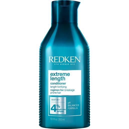 Redken balsamo per rinforzare la lunghezza dei capelli extreme length (conditioner with biotin) 300 ml - new packaging