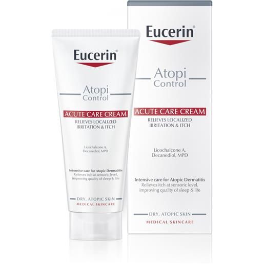 Eucerin crema corpo per pelli secche e atopiche atopi. Control (acute care cream) 100 ml