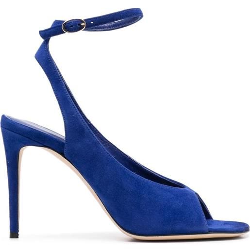 Victoria Beckham sandali con tacco 110mm - blu