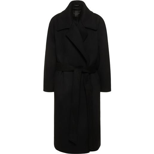 BALENCIAGA cappotto in cashmere e lana / manica raglan