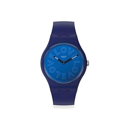Swatch orologio Swatch bioceramic blu so29n107