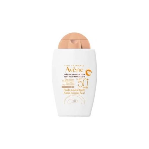 AVÈNE crema solare fluida eau thermale avène minerale spf50+ nuova formula 40ml