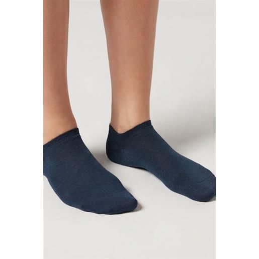 Calzedonia pedulini unisex in cotone blu