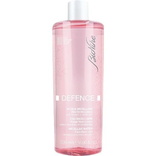 BioNike defence acqua micellare viso occhi labbra 500 ml lozione viso
