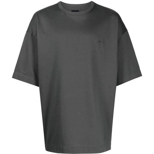 Juun.J t-shirt girocollo - grigio