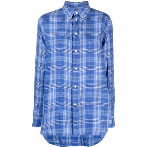 Polo Ralph Lauren camicia a quadri - blu