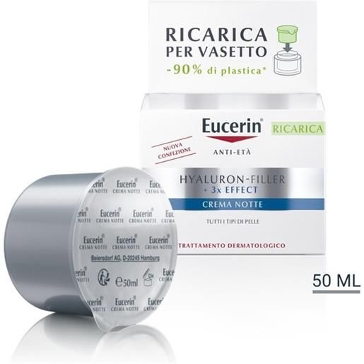 Eucerin hyaluron filler notte ricarica della crema viso 50 ml