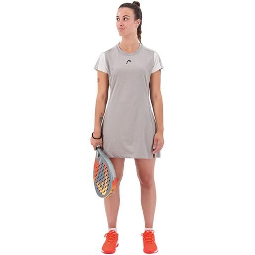 Head Racket padel tech dress grigio l donna