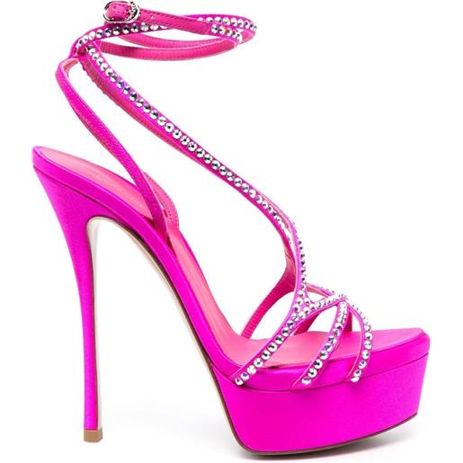Le Silla sandali belen 140mm - rosa