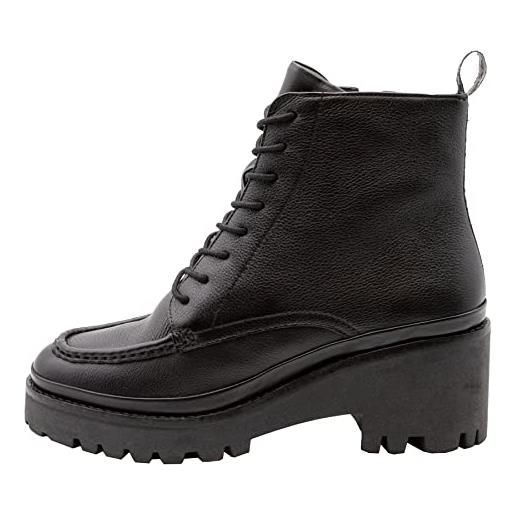 Marc Shoes chloe, stivali alla moda donna, leather black, 39 eu