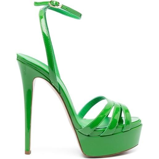 Le Silla sandali lola 140mm - verde