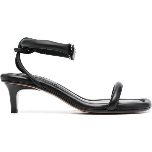 ISABEL MARANT sandali con punta aperta - nero