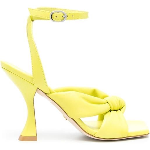 Stuart Weitzman sandali playa con cinturino alla caviglia - verde