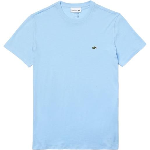 LACOSTE - t-shirt azzurra