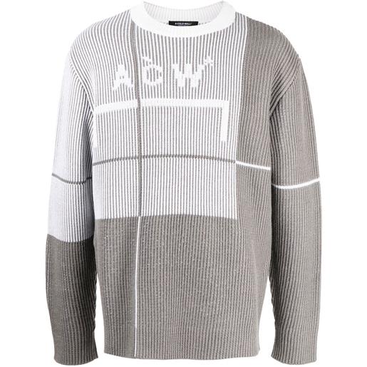 A-COLD-WALL* maglione girocollo - grigio