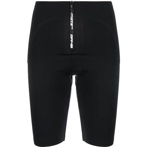 Off-White shorts con stampa - nero