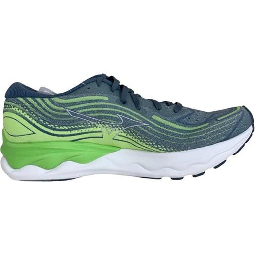 MIZUNO scarpa running wave skyrise verde grigio blu [281716]