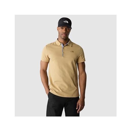 TheNorthFace the north face maglia polo premium piquet da uomo khaki stone taglia m uomo