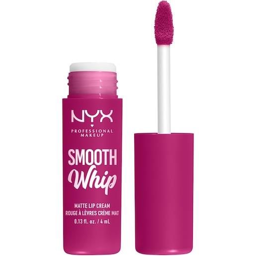 NYX Professional Makeup trucco delle labbra lipstick smooth whip matte lip cream bday frosting