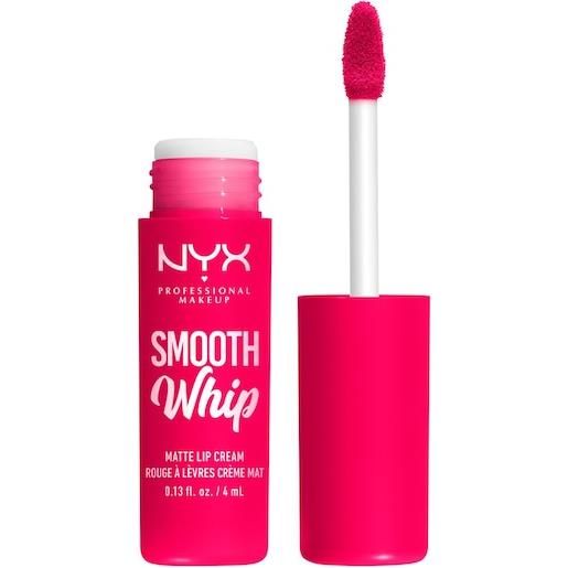 NYX Professional Makeup trucco delle labbra lipstick smooth whip matte lip cream pillow fight