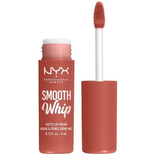 NYX Professional Makeup trucco delle labbra lipstick smooth whip matte lip cream pushin' cushion