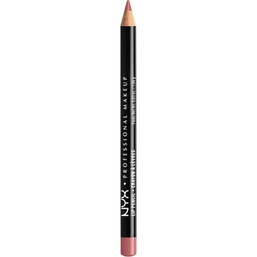 NYX Professional Makeup trucco delle labbra contour pencil slim lip pencil cabaret
