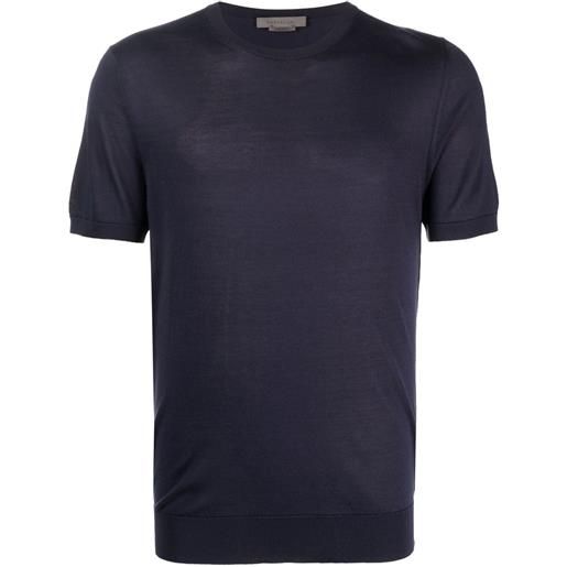 Corneliani t-shirt a maniche corte - blu