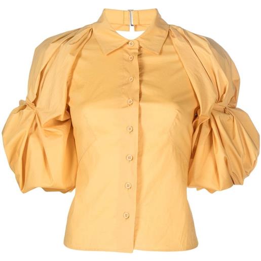 Jacquemus camicia la chemise maraca - giallo