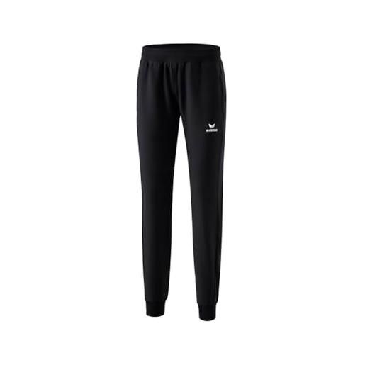 Erima pantaloni di presentazione in taglia corta, nero, 40 donna