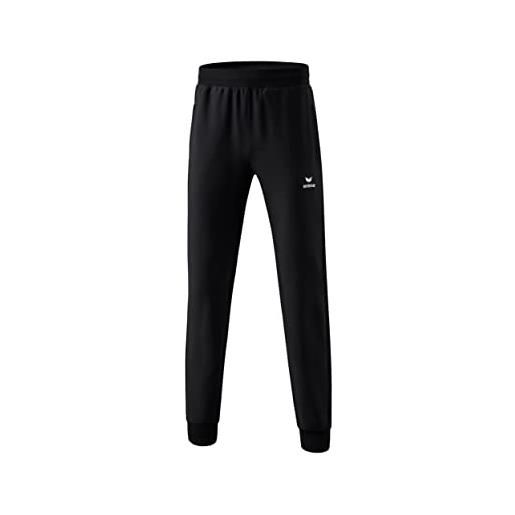 Erima „change by erima pantaloni di presentazione in taglia lunga, nero, xl/l uomo
