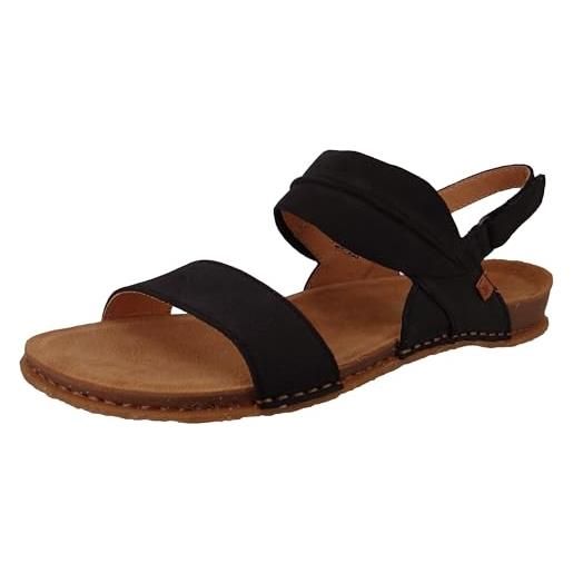 El Naturalista panglao, sandali donna, black, 40 eu