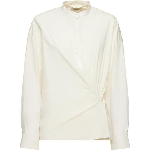 LEMAIRE camicia officer in cotone